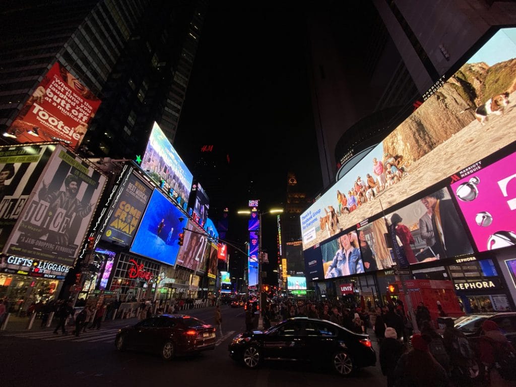 Times Square New York can be chaotic so it's great to escape to The Rum House