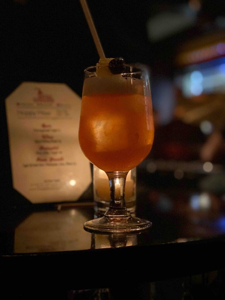 For $10, the Rum House punch is hard to beat